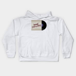 RETRO VINYL INDIE POP AND ROCK Kids Hoodie